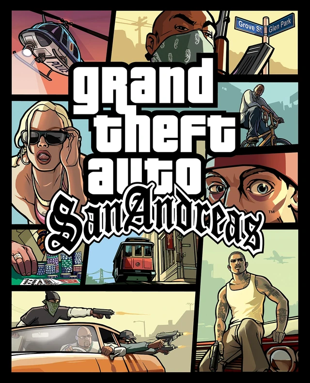 Grand Theft Auto: San Andreas cover art