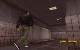 GoneFishing-GTAIII-SS1.jpg (139 KB) Claude arrives at the public toilets in Belleville Park to once again find Ray missing. After several moments, Ray himself walks out of a stall.