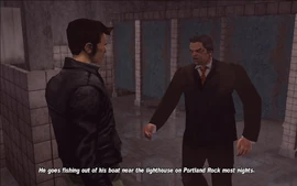 GoneFishing-GTAIII-SS3.jpg (132 KB) Ray informs Claude that his partner has gone fishing near the lighthouse in Portland Beach.