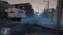 Repair Mule and repair area.