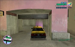 The crew arriving at Cam's house.