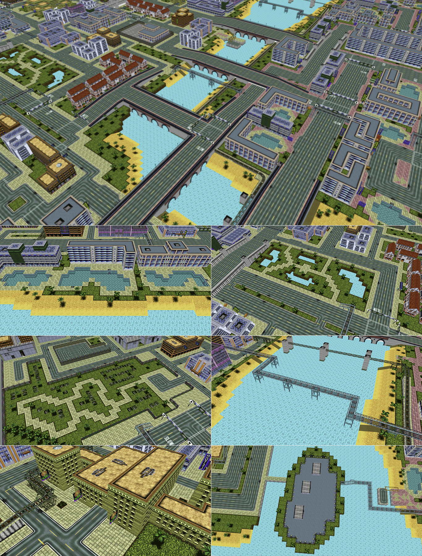 GTA Vice City Map 3D model