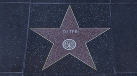 Teri's star on the Vinewood Walk of Fame.