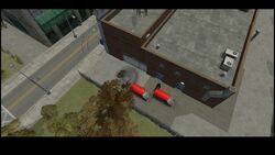 Two Angel drug vans escorted to the community center during Convoy Conflict.