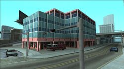 Los Santos Fire Station in Commerce, Los Santos.