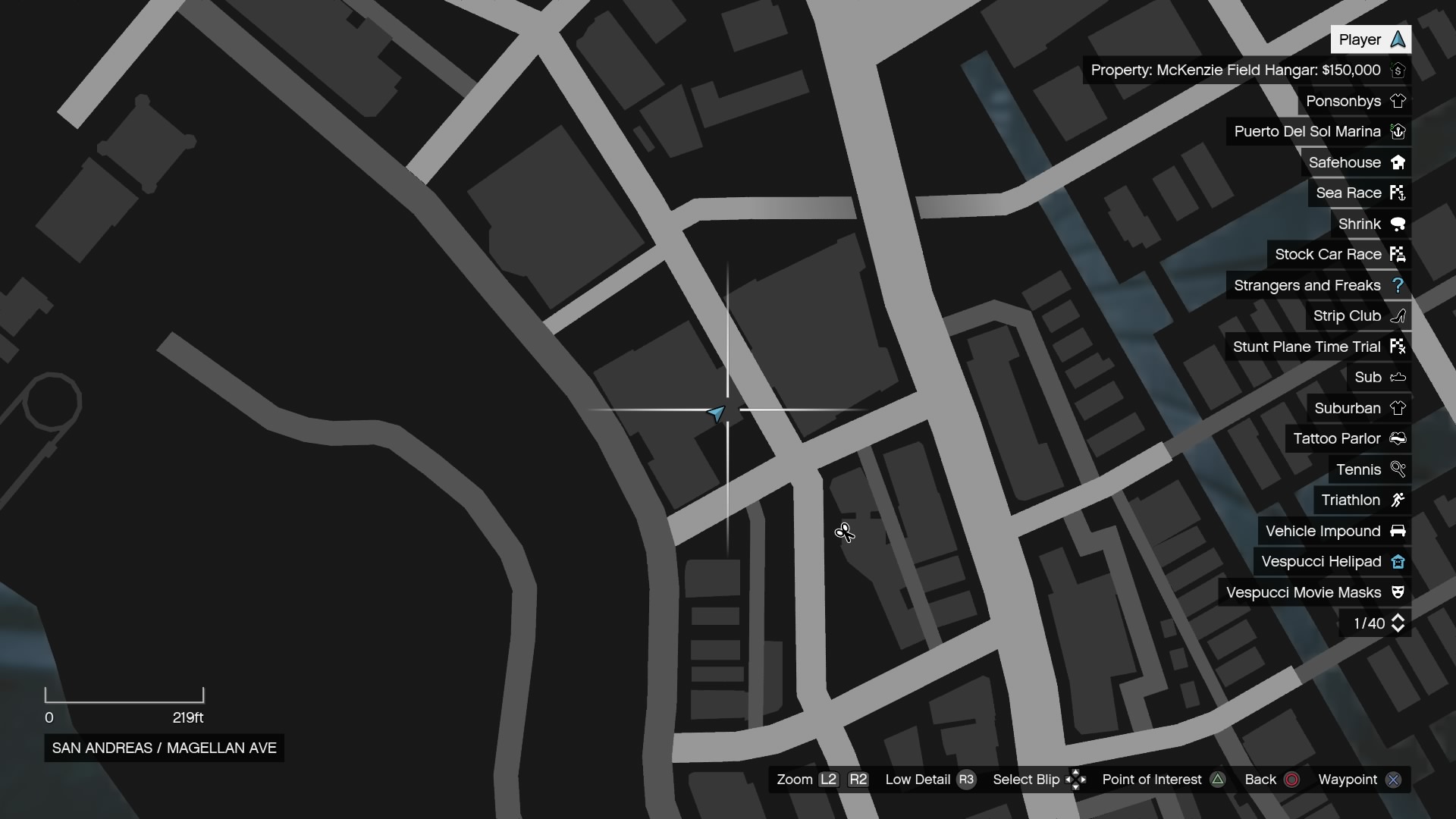 gta sa snapshots map