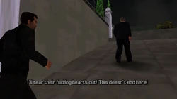 Salvatore swears revenge on the Sindaccos for this.