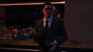 "Anyone for a little champagne?"