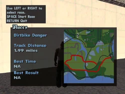 DirtbikeDanger-GTASA.jpg (53 KB) Dirtbike Danger Vehicle: Sanchez