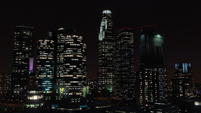 Downtown Los Santos at night as seen from the north.