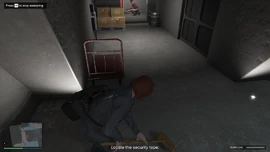 Sweeping to avoid suspicion.