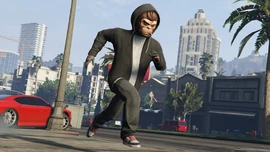 Escaping during the random event.