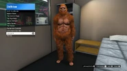 The Sasquatch special outfit in GTA Online.