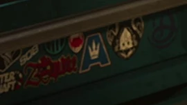 Albany-GTAVI-Trailer2.png (50 KB) An Albany sticker seen on a tool cabinet in Brian's Marina in the second trailer.