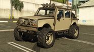 An off-road Mesa used by the Merryweather in GTA V.