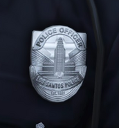 LSPD badge, as worn by officers.