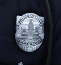 LSPD officer badge