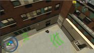 The safehouse as seen in Grand Theft Auto: Chinatown Wars.