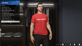 "Get Metal Tee" Reward.