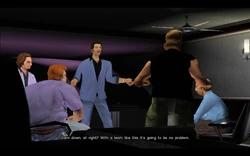 Tommy tells Phil to relax, as their team is too good to fail.