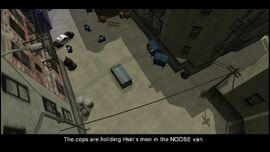 Huang locates the N.O.O.S.E. van.