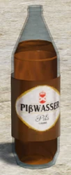 A Pißwasser plastic bottle (GTA V).