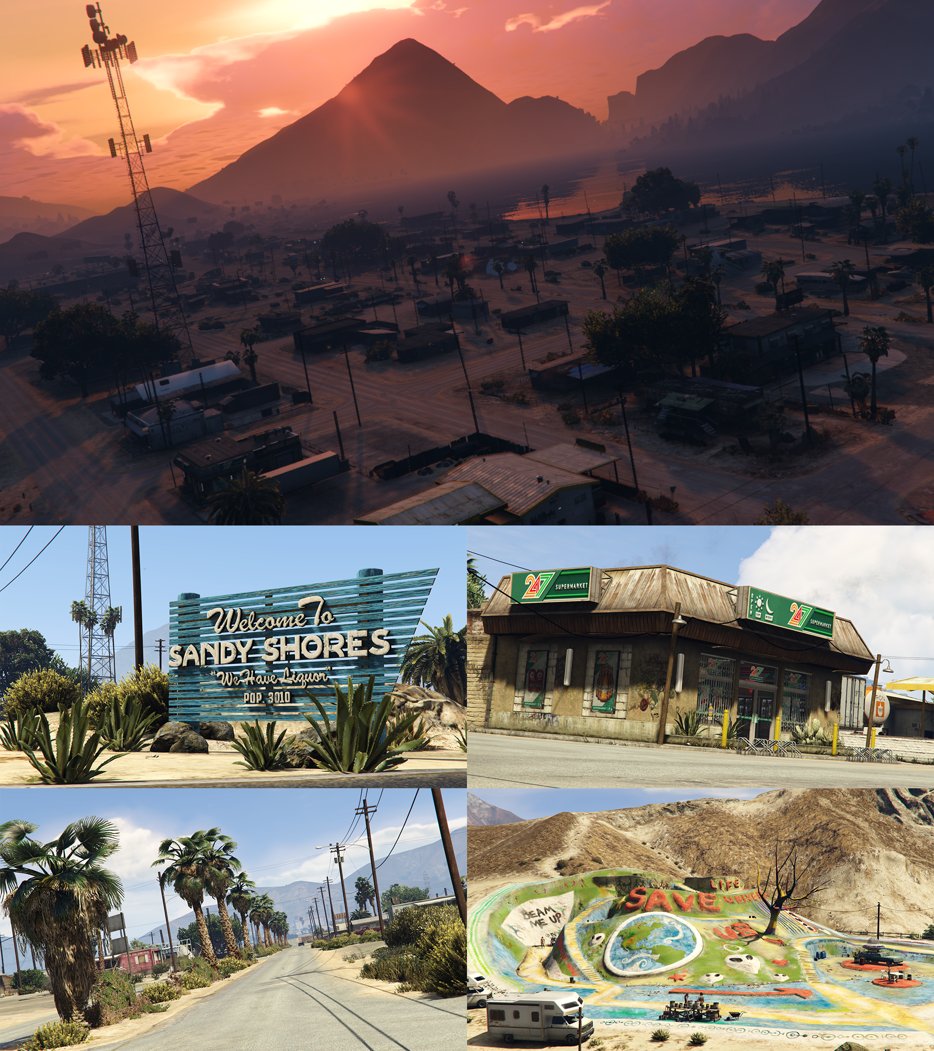 sandy shores