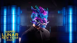 Midnight Dragon Mask.