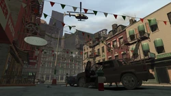 More backup arrives ground level.