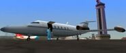 The private jet in the first mission of Vice City Stories.