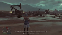 The Valkyrie has landed at the training site