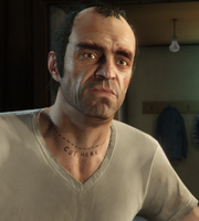 Trevor Philips, one of the protagonists of Grand Theft Auto V.