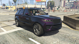 The Ballas Baller LE during the South Central Leak. (Rear quarter view)