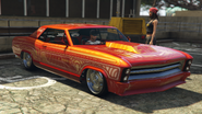 Buccaneer Custom 3 during Car Meet - Vinewood Boulevard. (Rear quarter view)