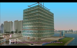 Inside of the van, Tommy finds a system to control a toy helicopter that he will use to plant some dynamite in the building.