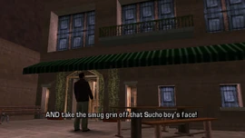 ...and "take the smug grin off that Sucho boy's face".