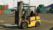 Forklift in GTA V. (Rear quarter view)