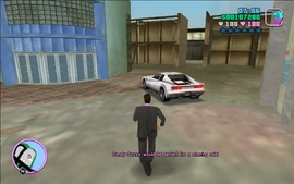 Tommy decides that the first girl he should get is Candy Suxxx, who he saw at Cortez's yacht when he first arrived in Vice City.