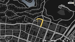 Location on the map