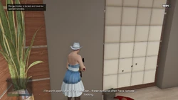 Pavel says the gun locker needs to be opened remotely