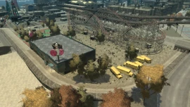 AlexanderBoardwalk-GTAIV-Overview3.png (4.06 MB) View of the boardwalk as it wraps around Memory Lanes and the Screamer.