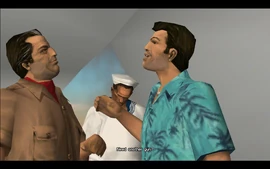 Tommy wants to repay Cortez for his hospitality and asks if he needs some more protection.