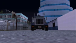 Suddenly, a Linerunner speeds towards Vic, crashing into him.