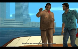 However, Tommy must now leave Cortez before he and his crew sail out of Vice City.