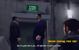 Luigi asks Mickey to head inside and that they'll talk later.