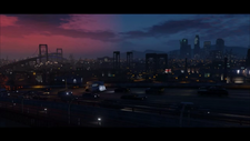 Los Santos as seen in the enhanced version trailer.