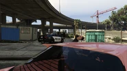 Preparing to throw a Sticky Bomb.