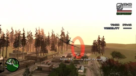 CJ must fly into the corona to deliver the package.