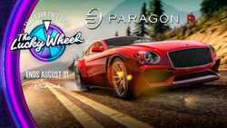 Second Lucky Wheel advertisement.