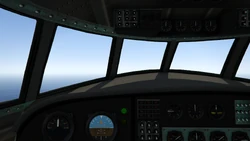Driver's first-person view